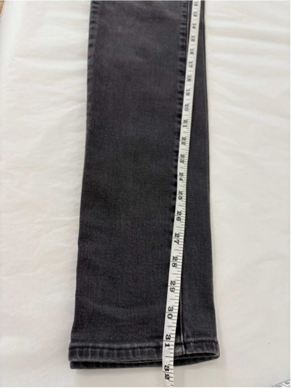 FRAME MEN'S L'Homme Skinny Jeans Fade To Grey Sz 28 (29 x 31.5) EUC - Picture 10 of 10